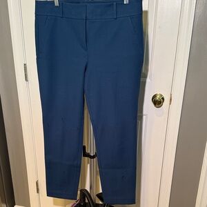 LOFT Teal Ankle Pants